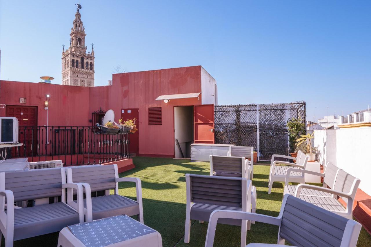 Atico Lujo Junto A La Catedral. Giralda Appartement Sevilla Buitenkant foto